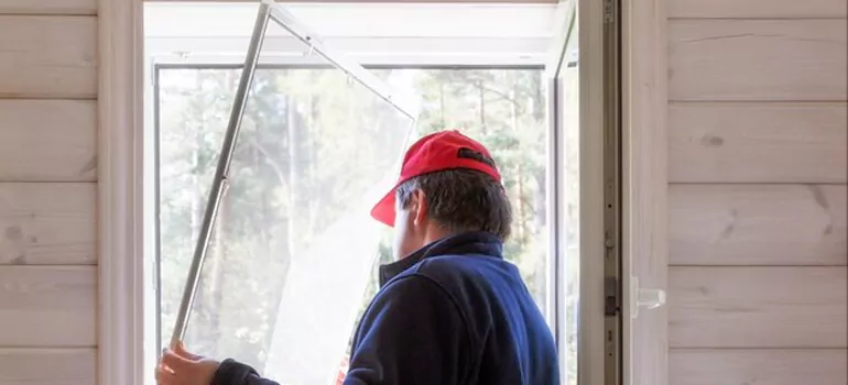 Expandable Window Screen Installation in Panama City, FL